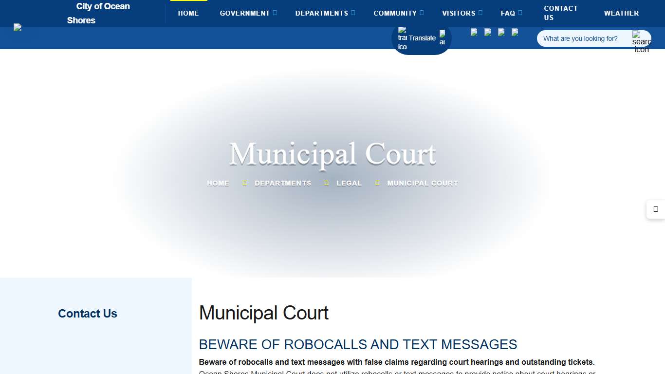 City of Ocean Shores, WA